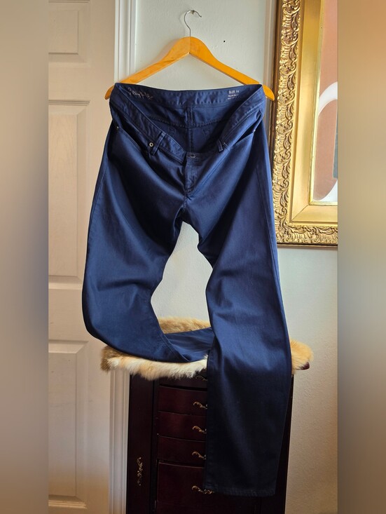 Lilly Pulitzer Denim - Lilly Pulitzer Navy Blue Straight Jeans
